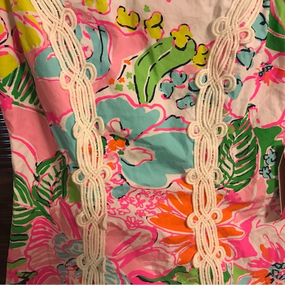 NWT LILLY PULITZER for Target womens size  2 Nosey Posey floral shift dress - Picture 4 of 6